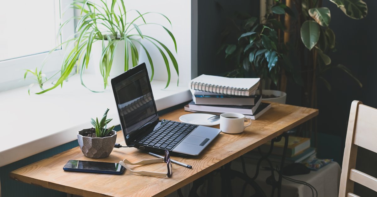 View of How To Choose the Perfect Desk for Your Work-From-Home Needs