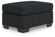 Jasmine Peaks Coal Ottoman image