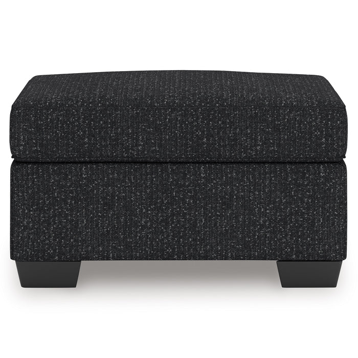 Jasmine Peaks Ottoman