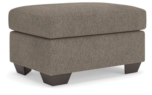 Triston-Peaks Suede Ottoman image