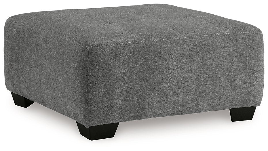 Birkdale Court Gray Ottoman image
