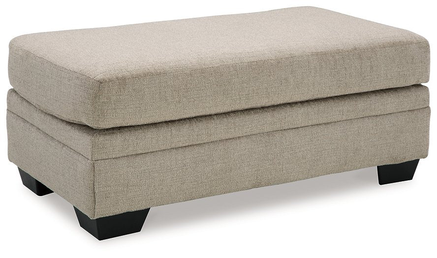 Stonemeade Taupe Ottoman image