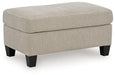 Willarae Taupe Ottoman image