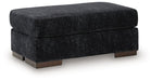 Whitmore Manor Black Pearl Ottoman image
