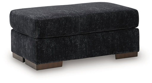 Whitmore Manor Black Pearl Ottoman image