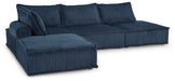 Bales Navy Sectional image
