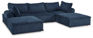 Bales Navy Sectional image