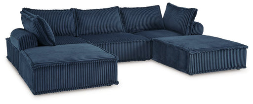 Bales Navy Sectional image