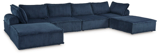 Bales Navy Sectional image