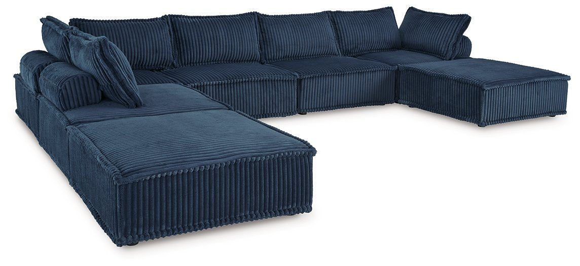 Bales Navy Sectional image