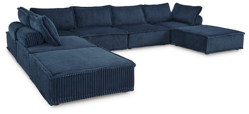 Bales Navy Sectional image