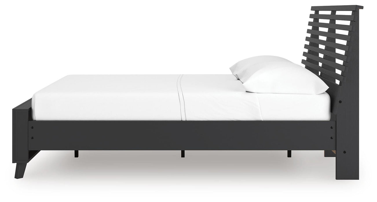 Danziar Full Slat Panel Bed