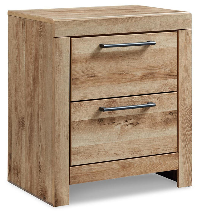Hyanna Queen Panel Bed and Nightstand