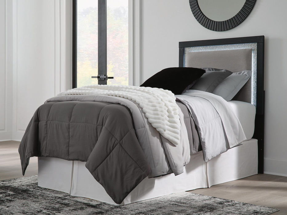 Maeling Twin Upholstered Panel Headboard