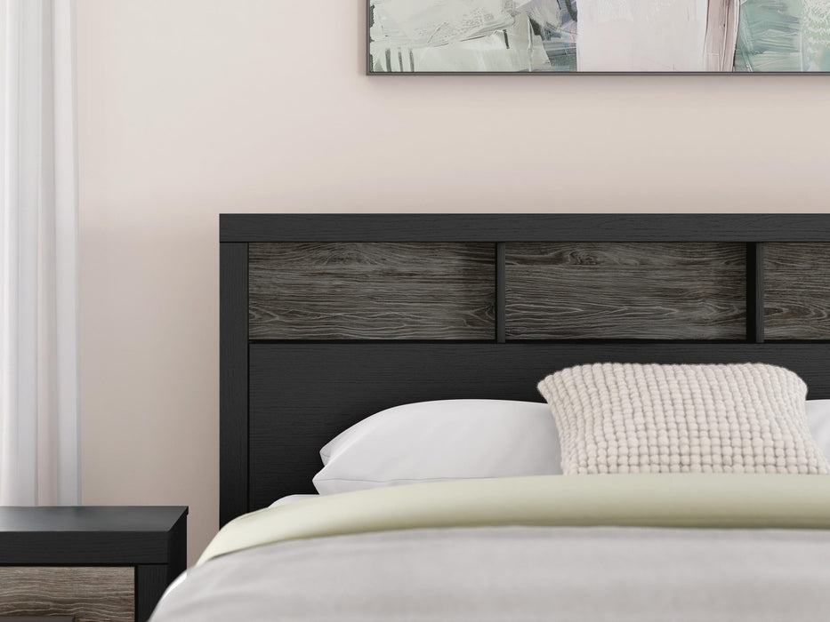 Broachmyn Queen Bookcase Panel Bed
