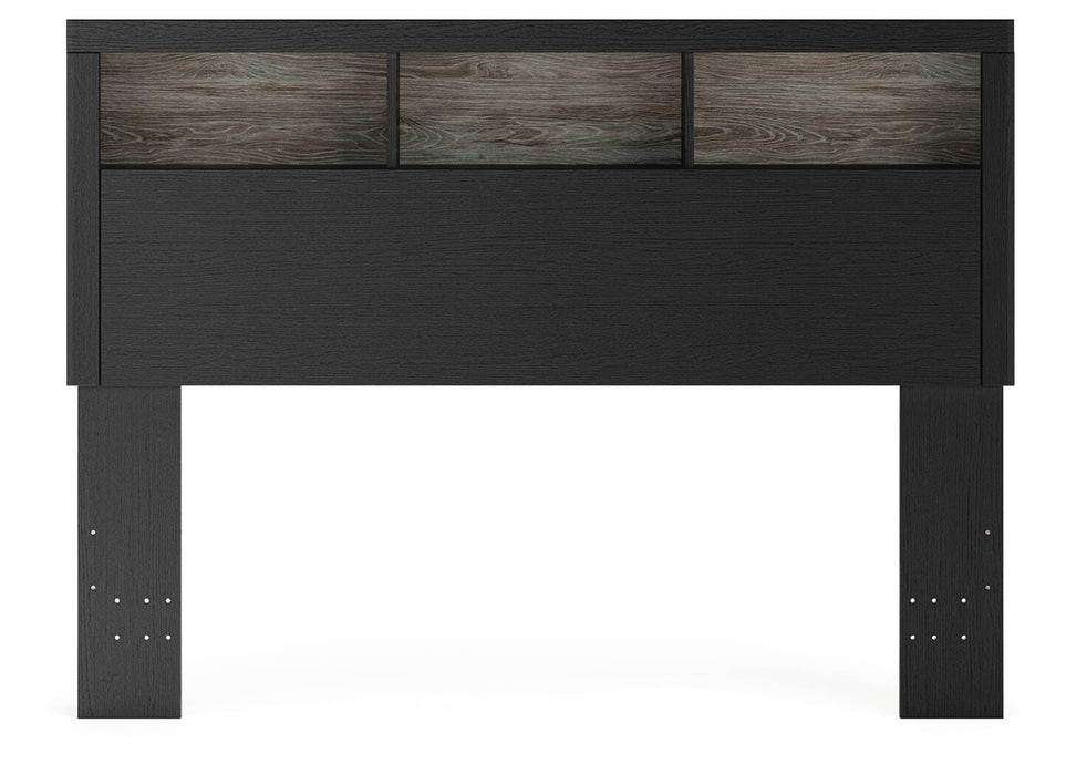 Broachmyn Lighted Queen Bookcase Headboard