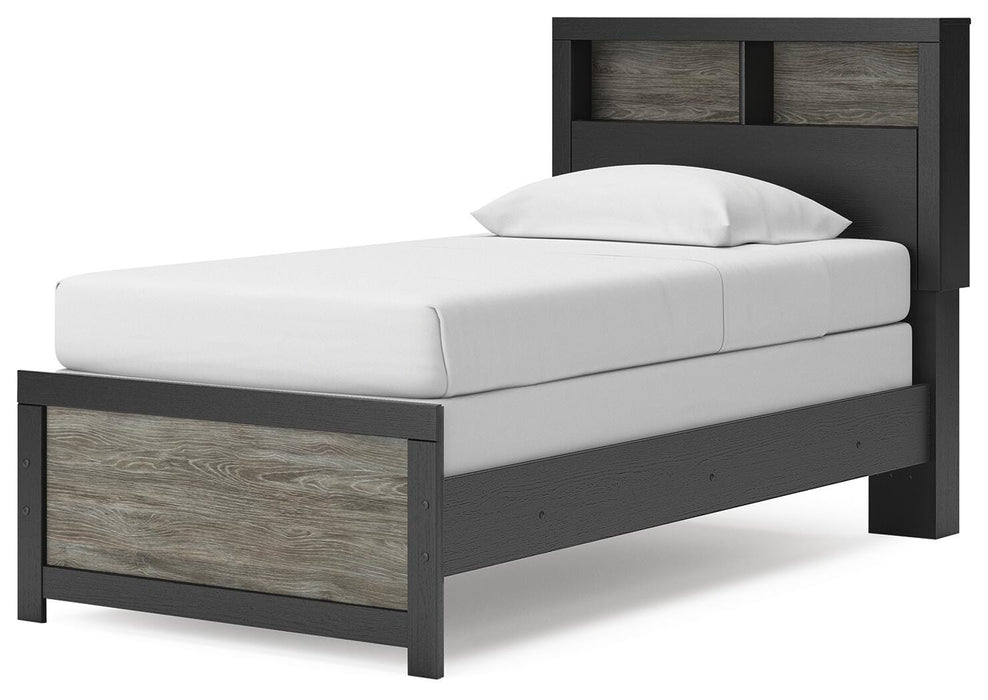 Broachmyn Twin Bookcase Bed