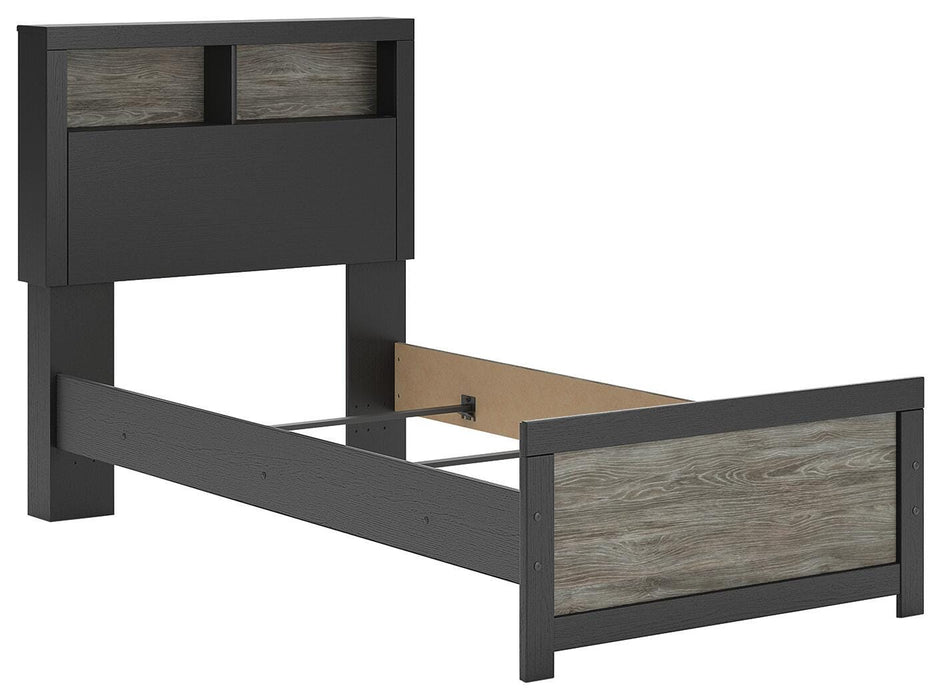 Broachmyn Twin Bookcase Bed