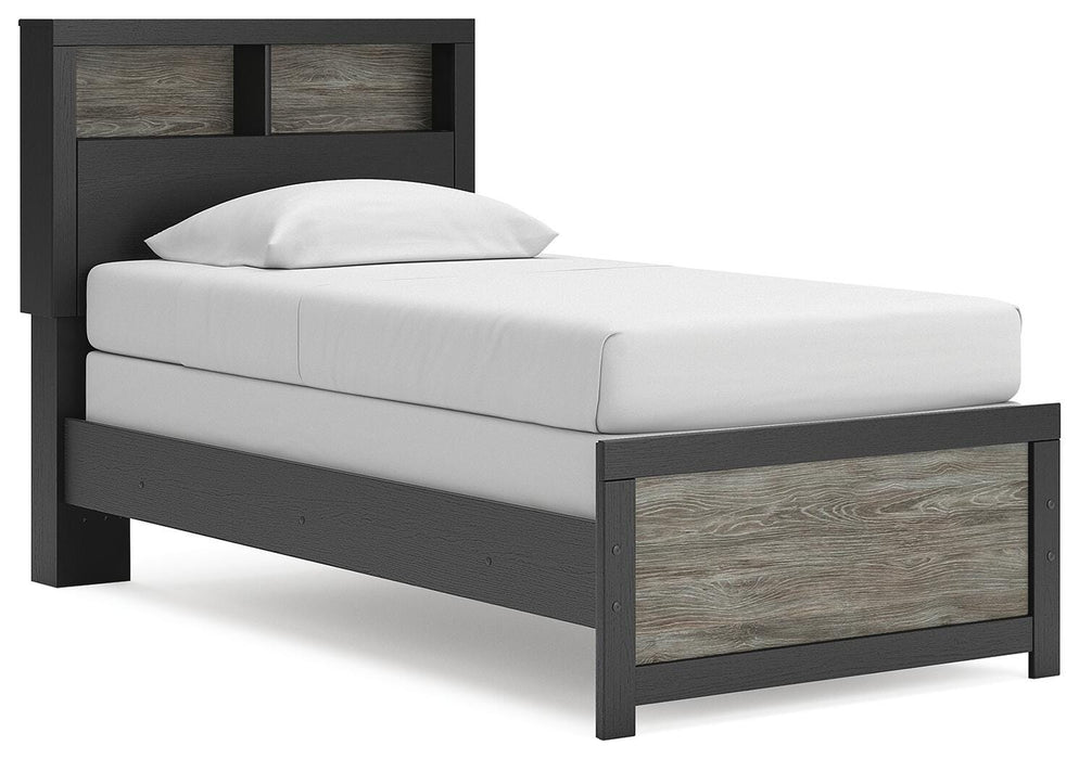 Broachmyn Twin Bookcase Bed