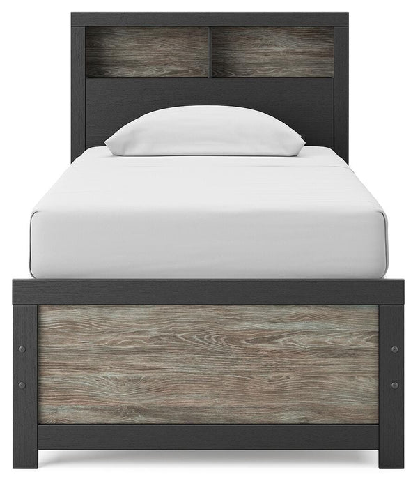 Broachmyn Twin Bookcase Bed