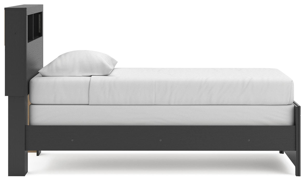 Broachmyn Twin Bookcase Bed