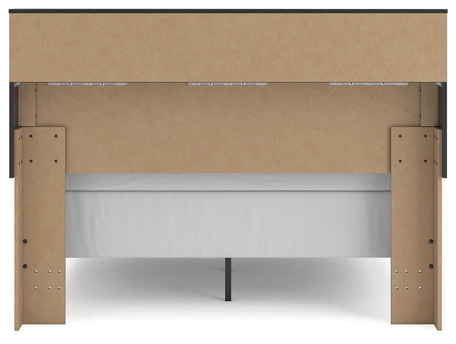 Broachmyn Queen Bookcase Headboard