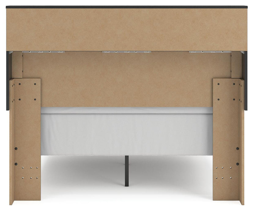 Broachmyn Full Bookcase Bed