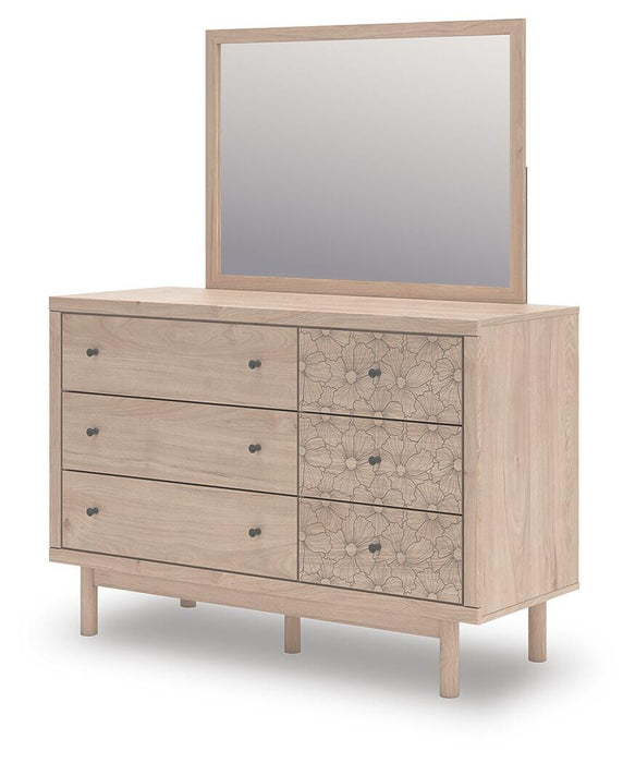 Shapella Dresser and Mirror