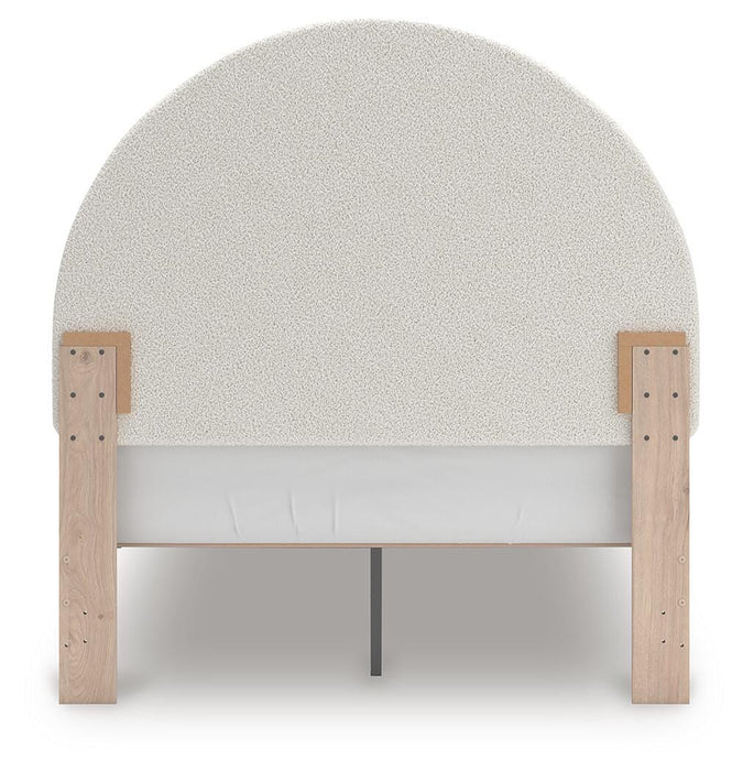 Shapella Full Upholstered Panel Bed
