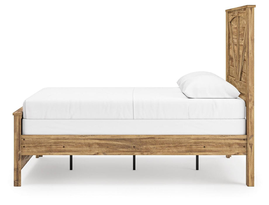 Maystonna Queen Crossbuck Panel Bed