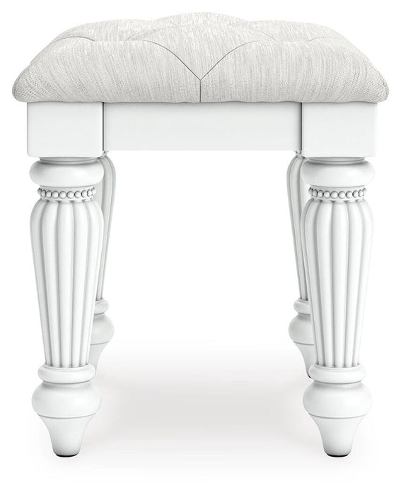 Kozlani Vanity, Mirror and Stool
