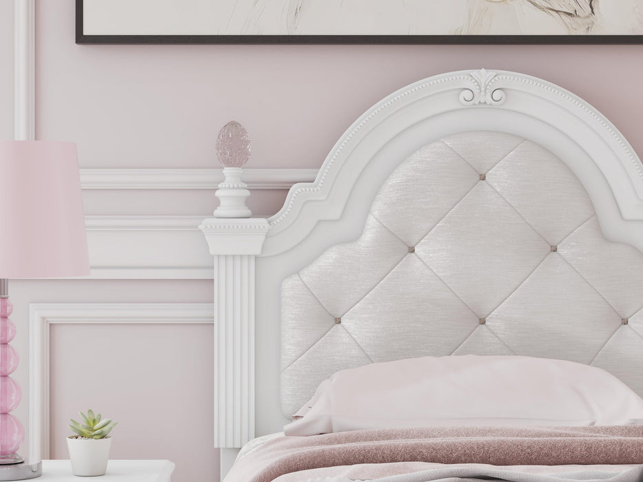 Kozlani Twin Upholstered Panel Headboard