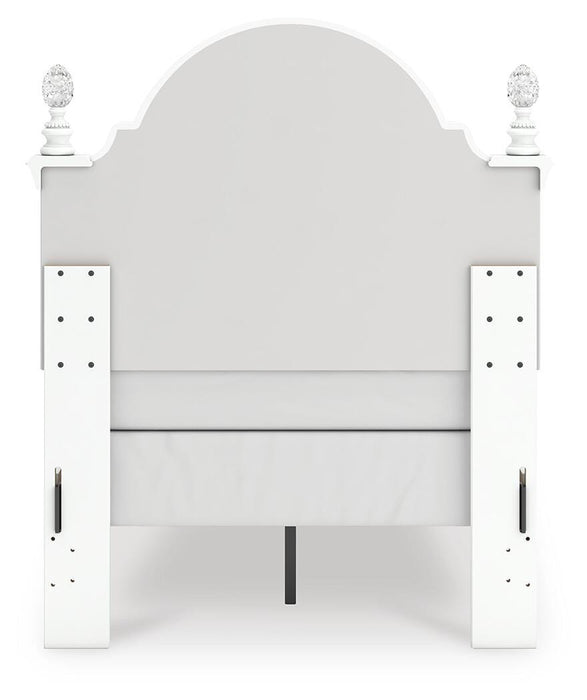 Kozlani Twin Upholstered Panel Bed