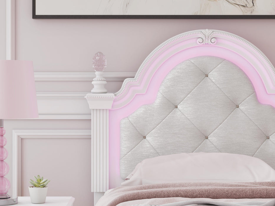 Kozlani Twin Upholstered Panel Headboard