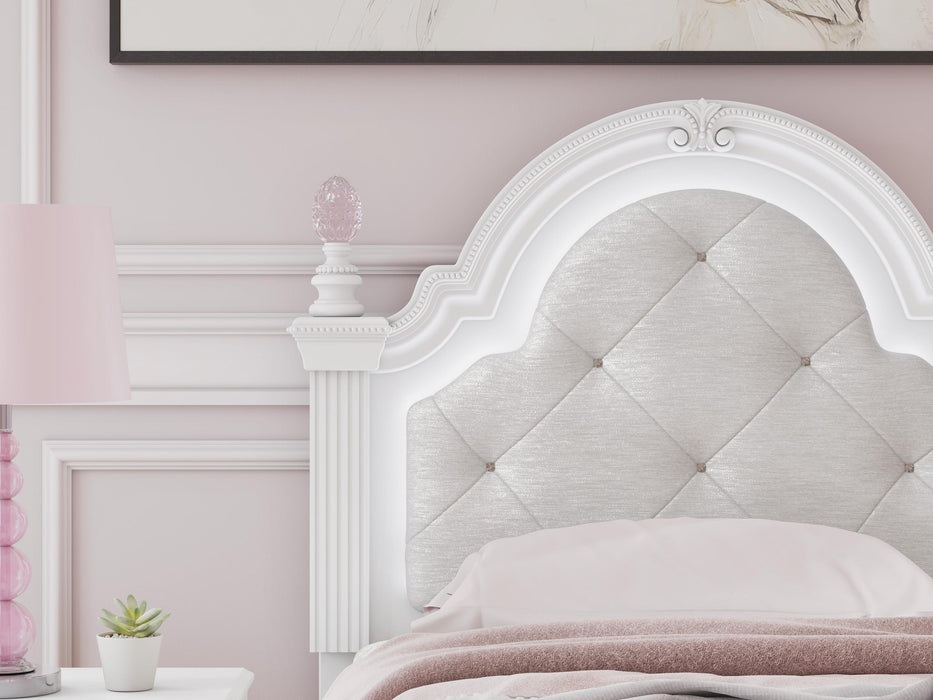 Kozlani Twin Upholstered Panel Headboard