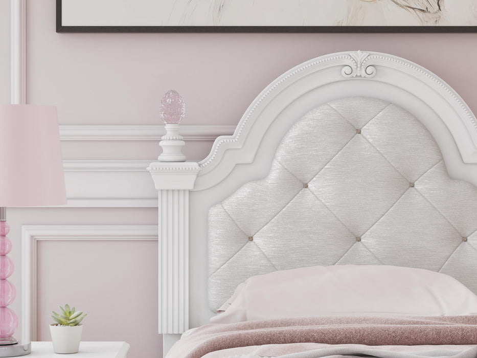 Kozlani Twin Upholstered Panel Headboard