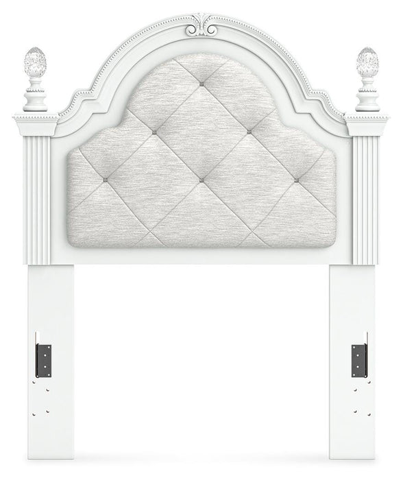 Kozlani Twin Upholstered Panel Headboard