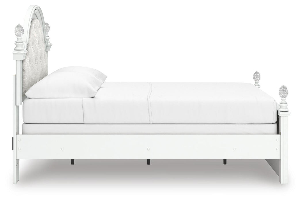 Kozlani Full Upholstered Panel Bed