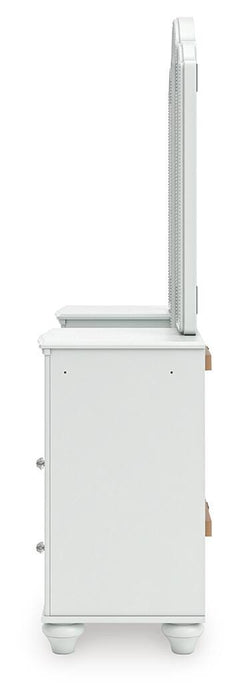 Kozlani Vanity, Mirror and Stool