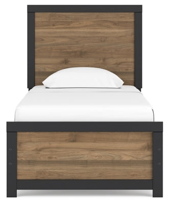 Vertani Twin Panel Bed