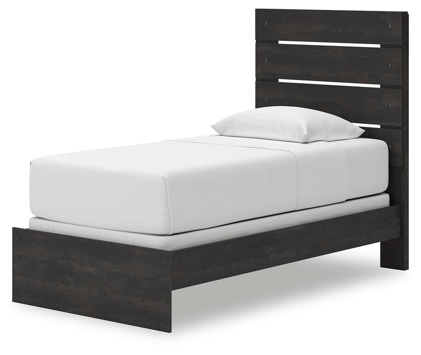 Delmorta Twin Panel Bed