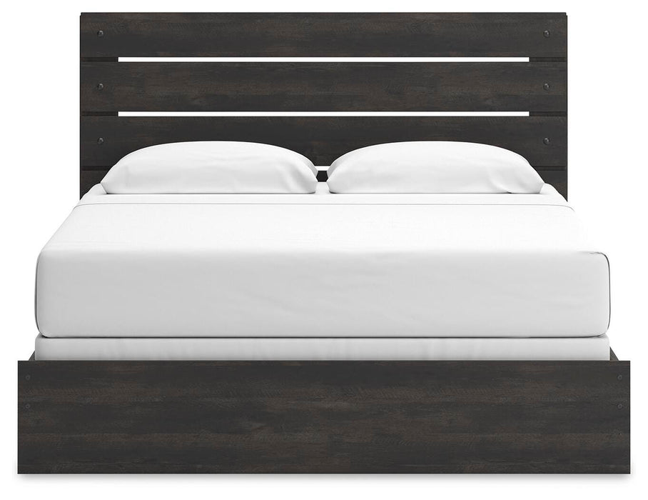 Delmorta King Panel Bed