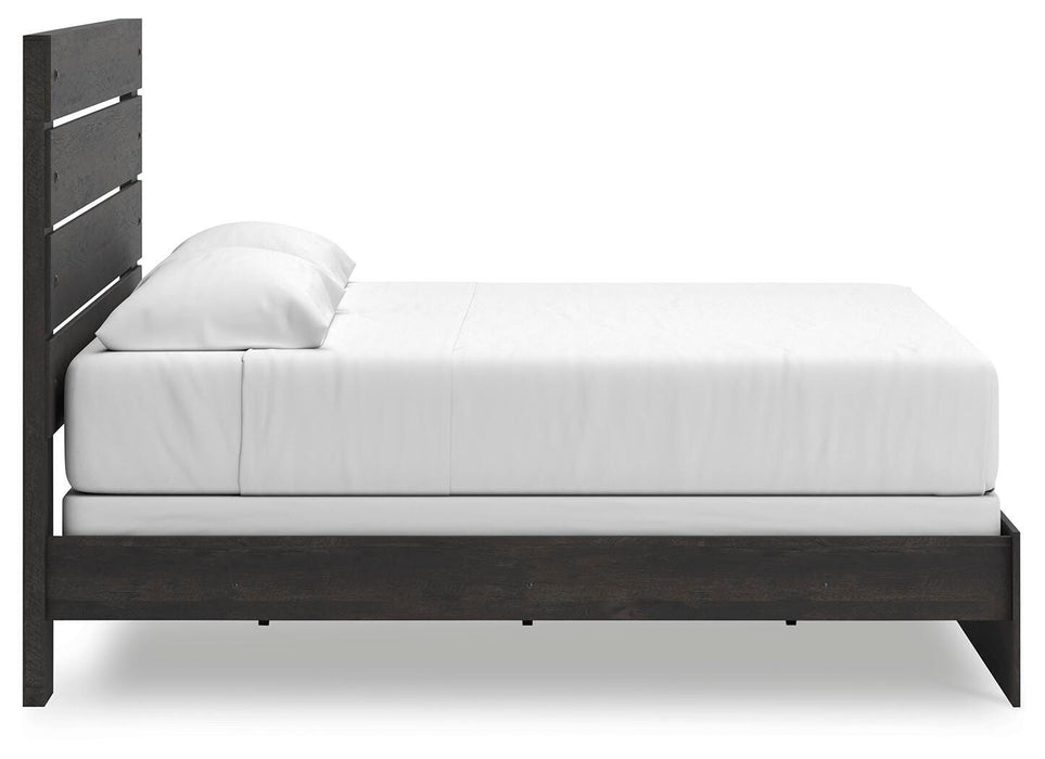 Delmorta King Panel Bed