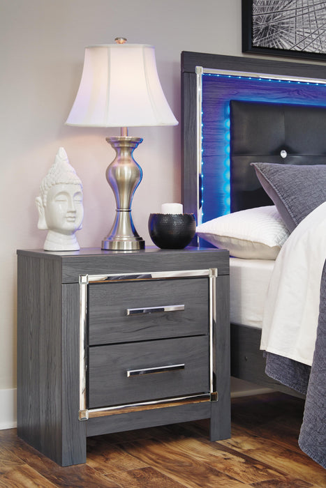 Lodanna Queen Panel Bed and Nightstand