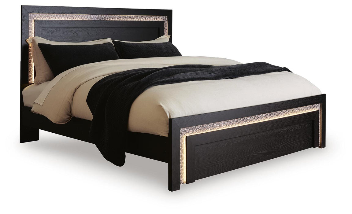 Shoralli Queen Panel Bed