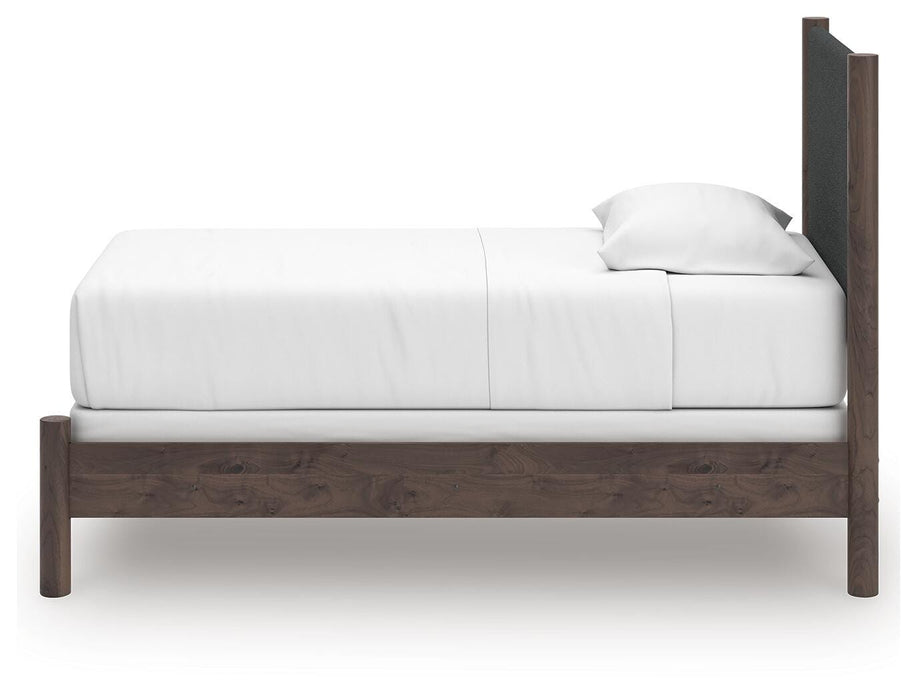 Cadmori Twin Upholstered Panel Bed