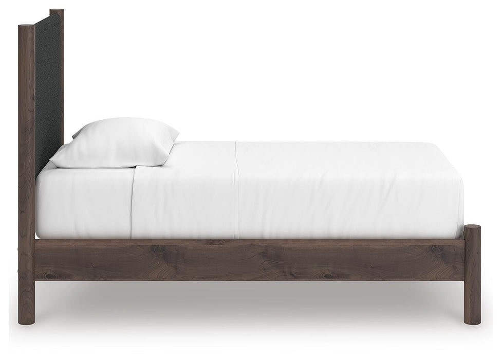 Pamytta Twin Upholstered Panel Platform Bed