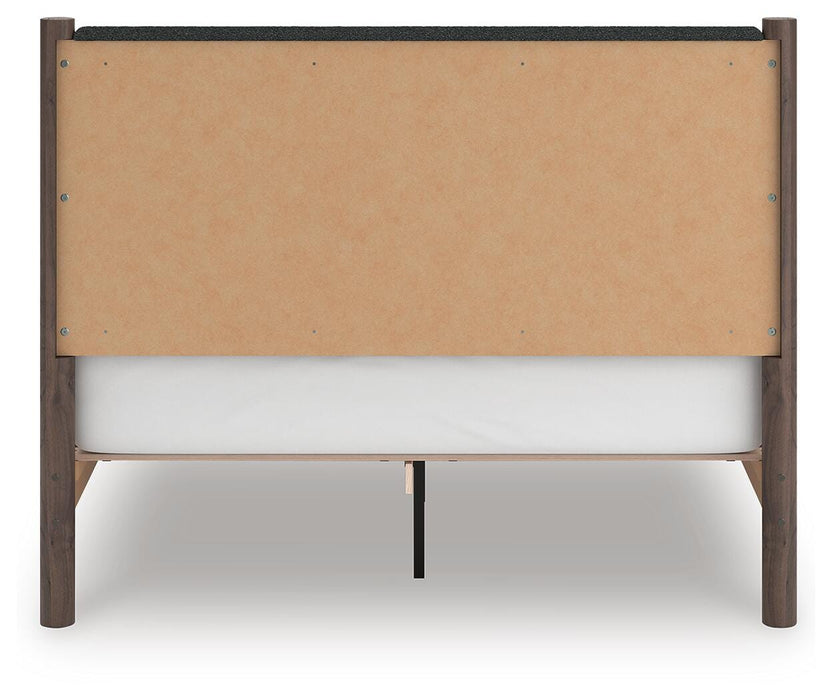 Cadmori Queen Upholstered Panel Platform Bed