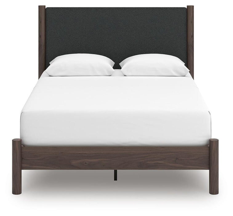 Cadmori Queen Upholstered Panel Platform Bed