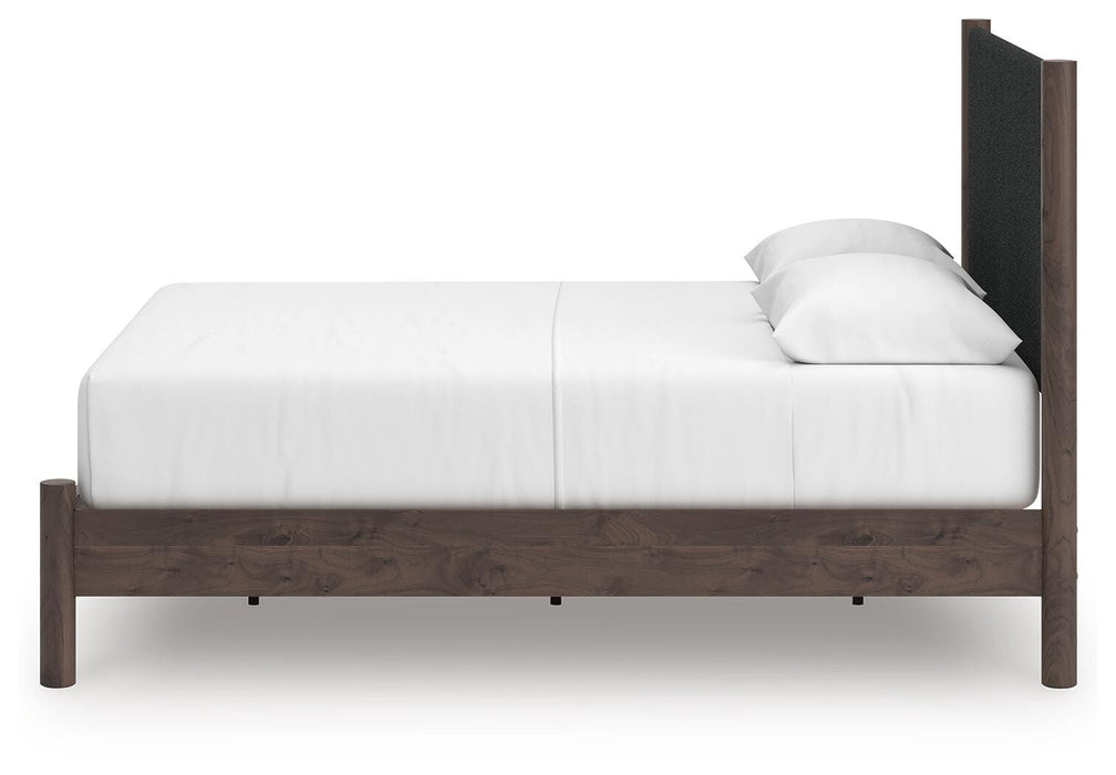Cadmori Queen Upholstered Panel Platform Bed